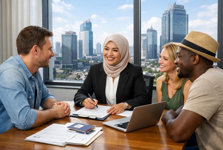 konsultan imigrasi terpercaya di jakarta yang menyediakan layanan profesional untuk membantu orang asing dalam proses imigrasi dengan mudah dan cepat.